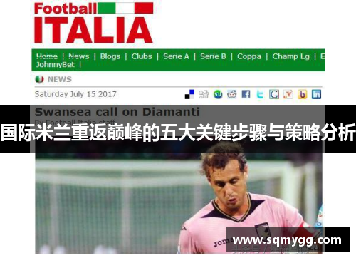 国际米兰重返巅峰的五大关键步骤与策略分析